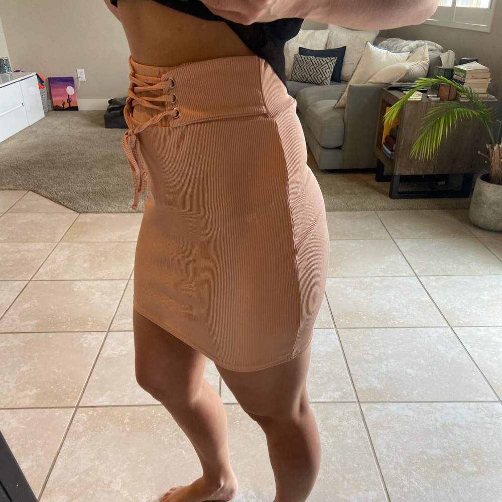 Medium peach skirt - perfect for the summer!